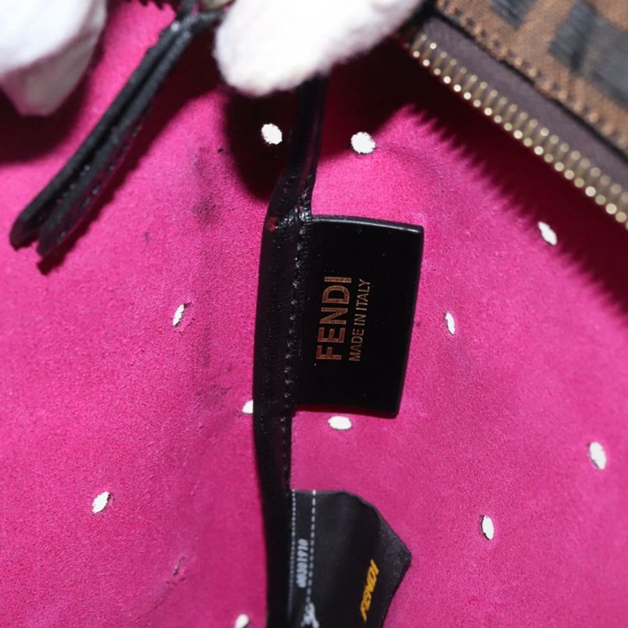 【日本直送】FENDI 托特包 皮革 黑色 金色 正品 bs29107-17