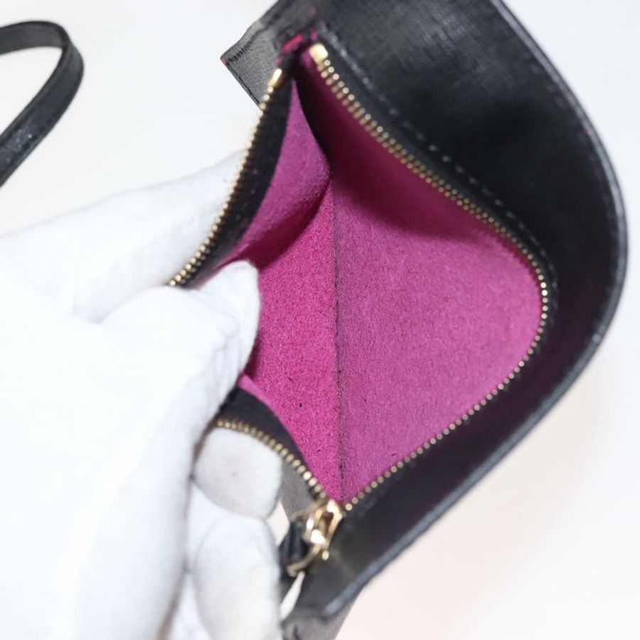 【日本直送】FENDI 托特包 皮革 黑色 金色 正品 bs29107-22