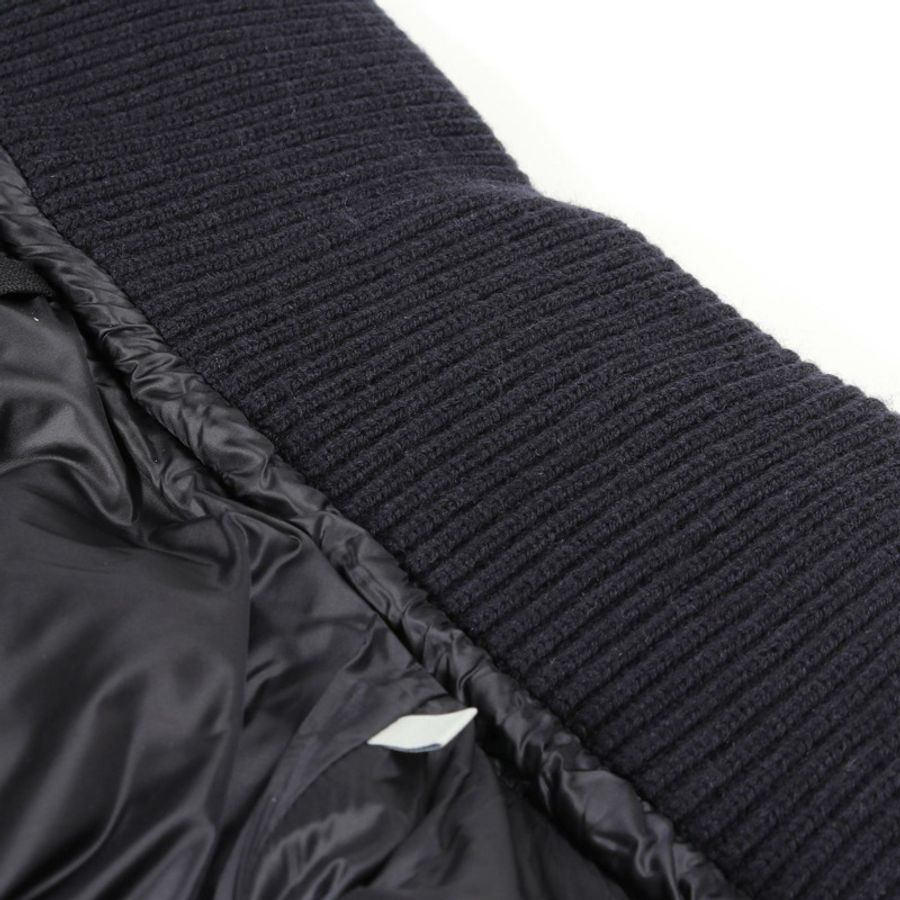 MONCLER LAUTERAARHORN 羽絨外套 1A51H00 尼龍羔羊皮海軍藍 #1 二手男款-7