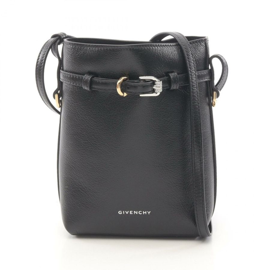 GIVENCHY VOYOU 單肩包 BB60NAB1Q7001 皮革 黑色 全新 女款-0