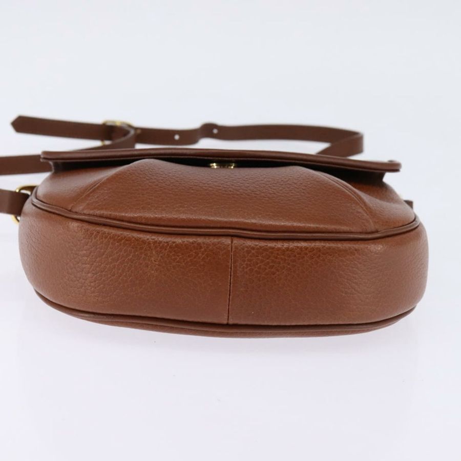 【日本直送】Burberrys 棕色金色皮革肩背包 正品 bs29470-4