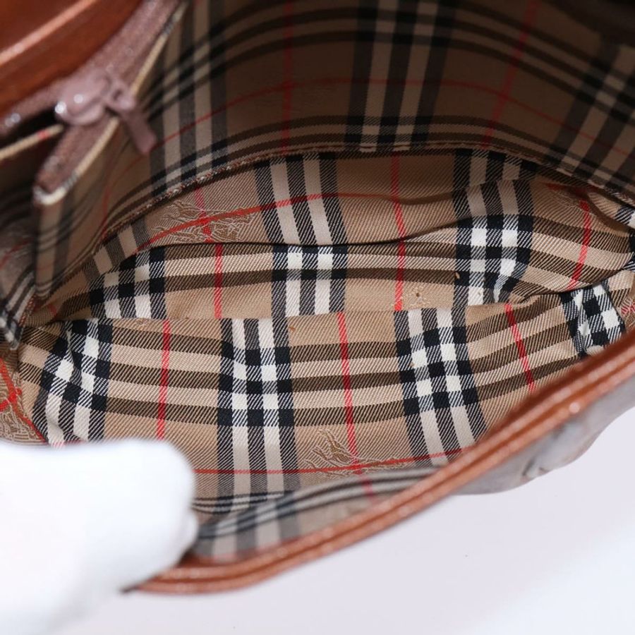 【日本直送】Burberrys 棕色金色皮革肩背包 正品 bs29470-10