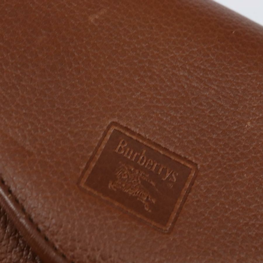 【日本直送】Burberrys 棕色金色皮革肩背包 正品 bs29470-16