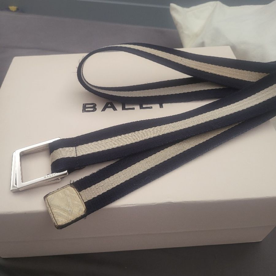 Bally經典男用皮帶(已售出)-5