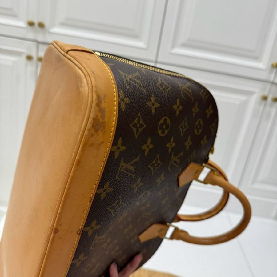 LV alma vintage 老花 貝殼包 手提包 肩背包 斜背包 側背包-29