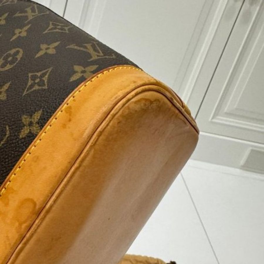 LV alma vintage 老花 貝殼包 手提包 肩背包 斜背包 側背包-37