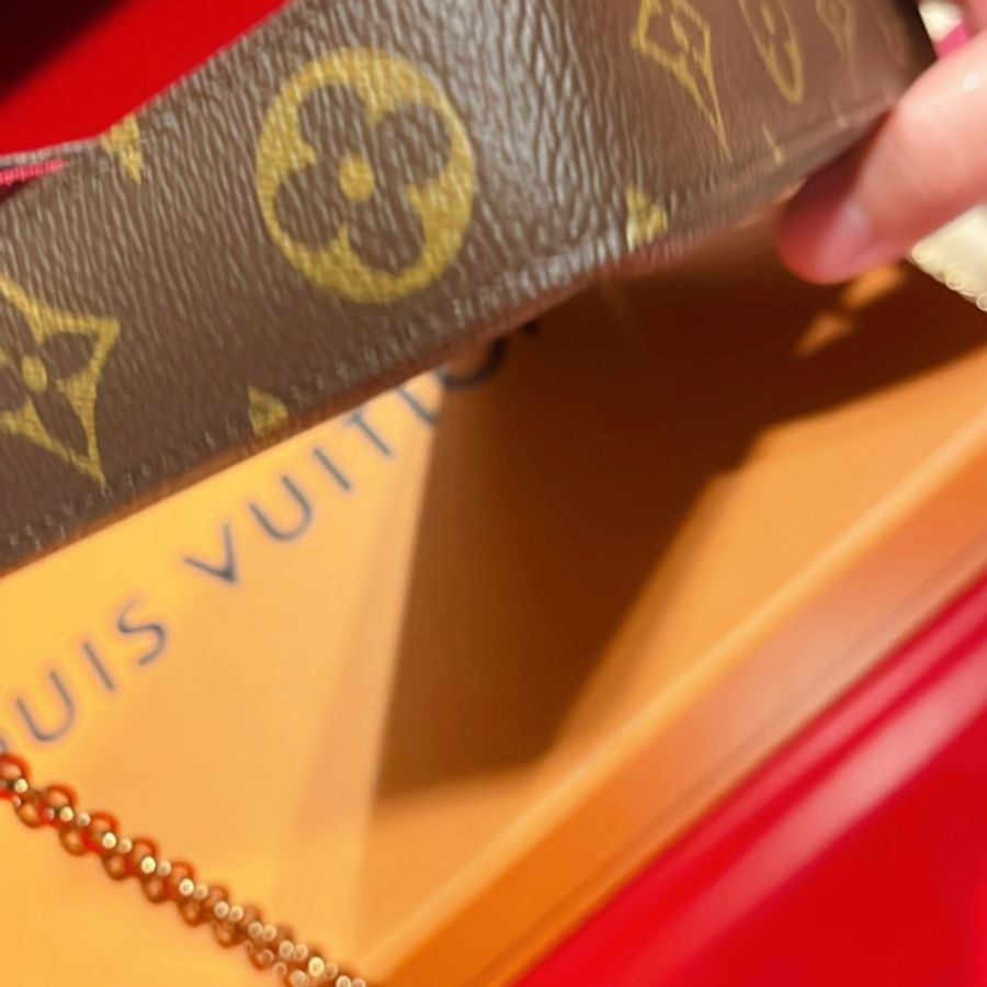 LV 三合一Woc 信封包 鏈條LOUIS VUITTON Monogram Pochette Felicie-7