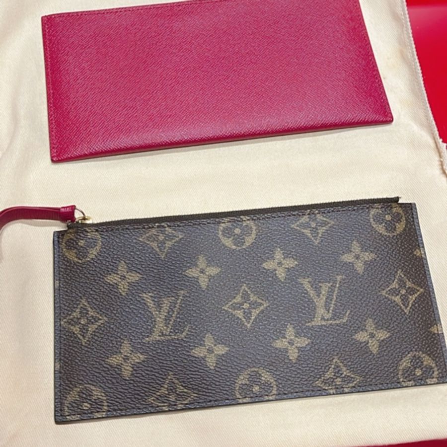 LV 三合一Woc 信封包 鏈條LOUIS VUITTON Monogram Pochette Felicie-10