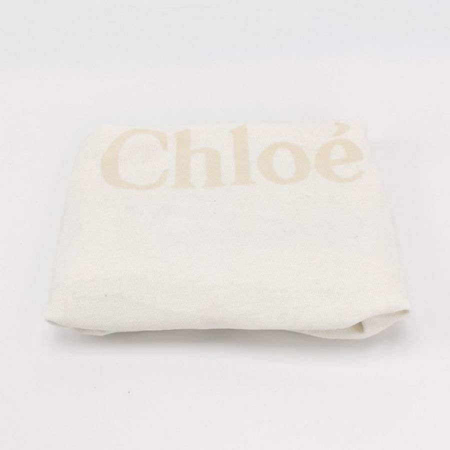 Chloe Clare中號牛皮金屬條單肩包-6
