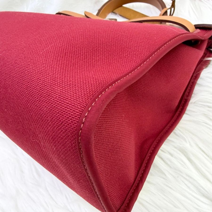 Hermès Pre-Owned Toile Herbag Zip 31 斜挎包-4