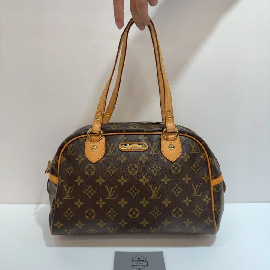 LV 手提包/拉鍊肩背包 M95565 9成新(M-18)-1