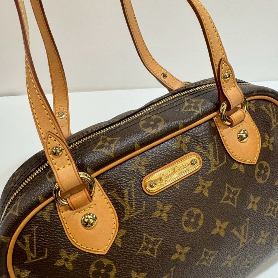 LV 手提包/拉鍊肩背包 M95565 9成新(M-18)-3