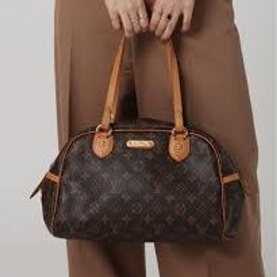 LV 手提包/拉鍊肩背包 M95565 9成新(M-18)-0