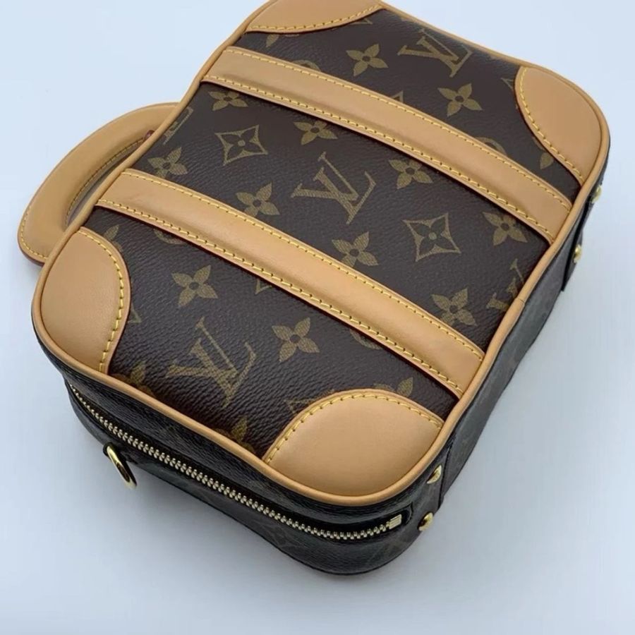 Louis Vuitton Monogram Canvas BB 迷你行李托特包 单肩斜挎包-2