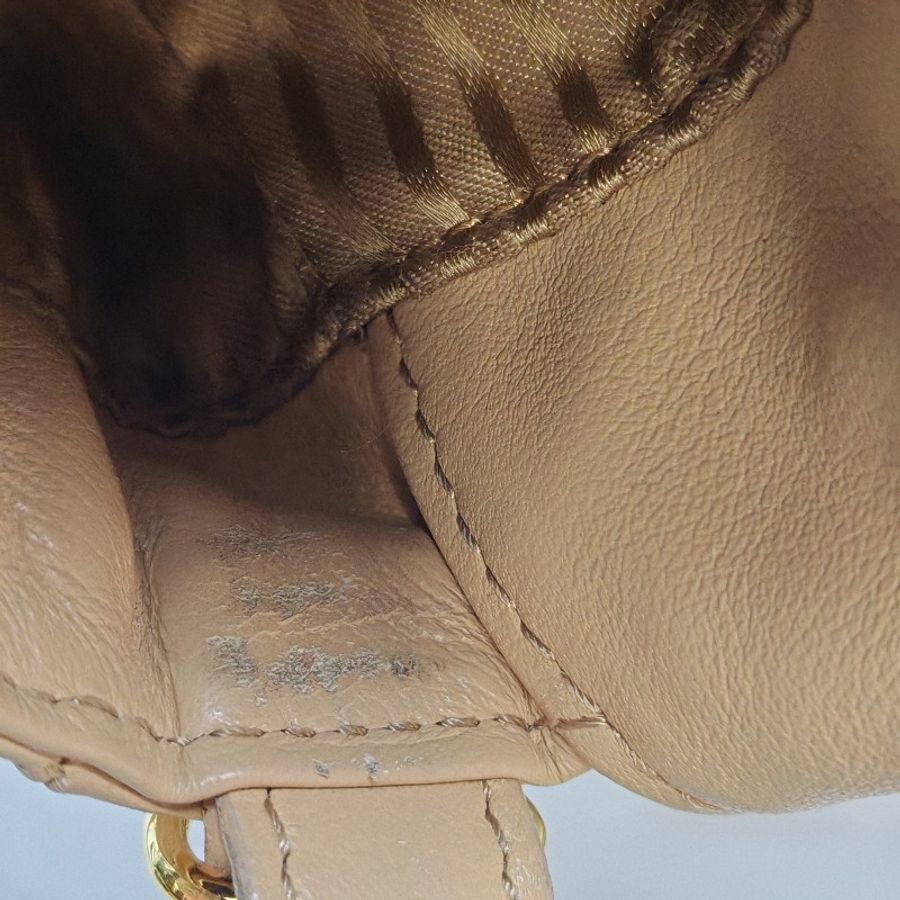 Fendi 牛皮純色斜挎包單肩包-9