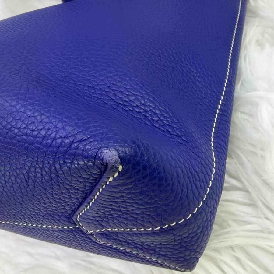 Hermès Hermes Double Sens 28 Reversible Tote Bag Blue-4