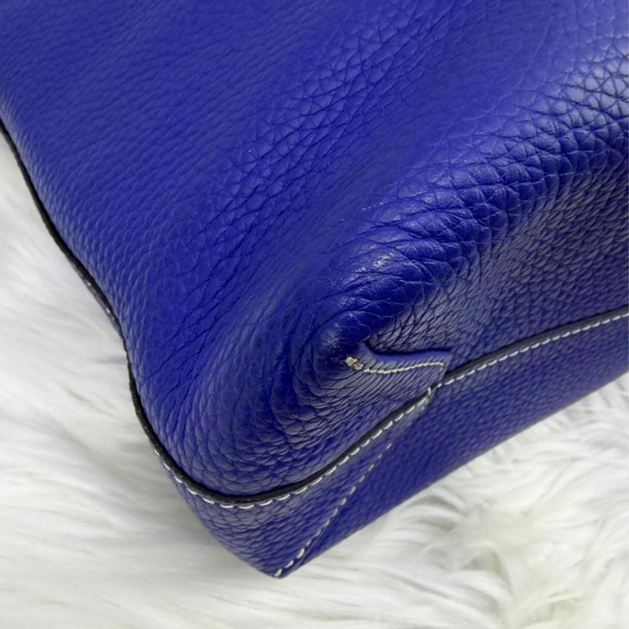 Hermès Hermes Double Sens 28 Reversible Tote Bag Blue-6
