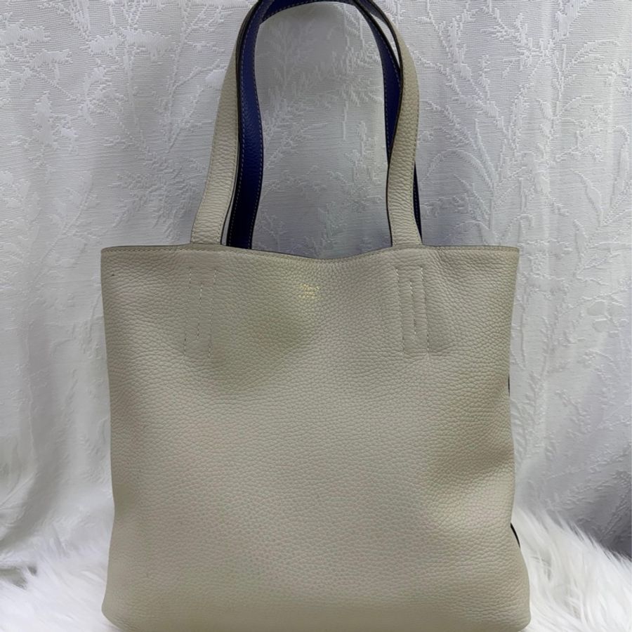 Hermès Hermes Double Sens 28 Reversible Tote Bag Blue-8