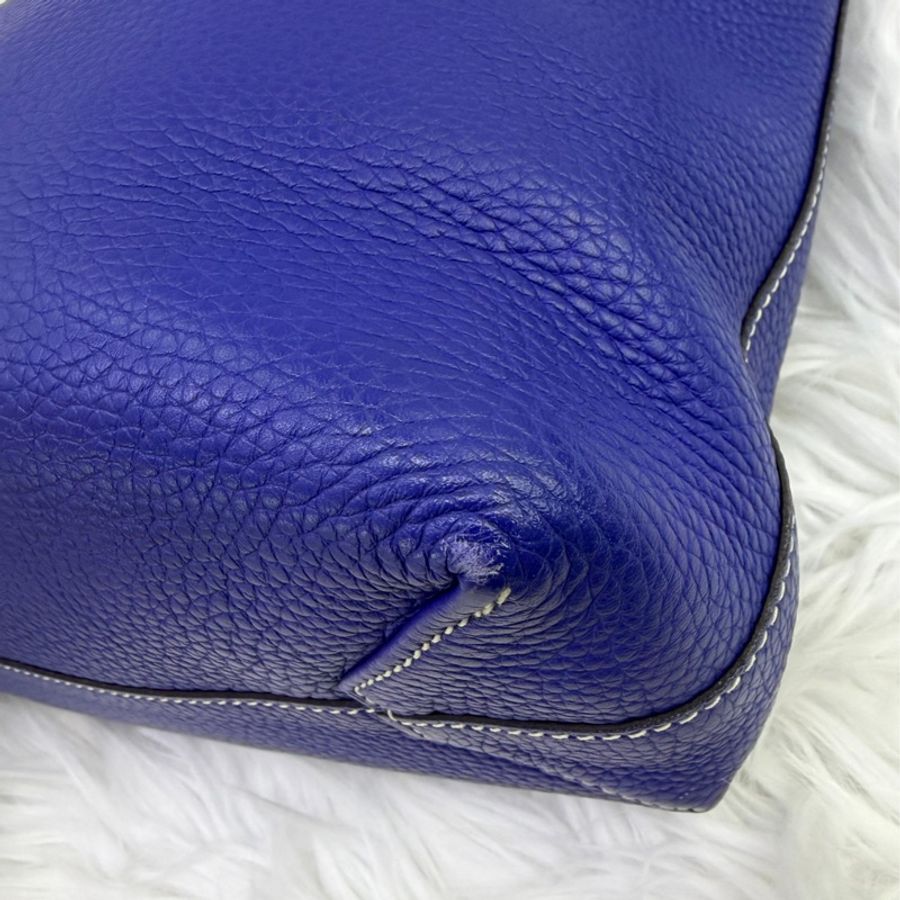 Hermès Hermes Double Sens 28 Reversible Tote Bag Blue-14