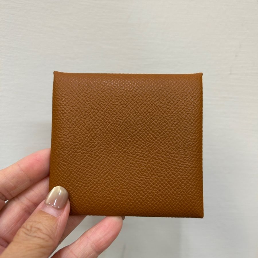 Hermes 37金駝Epsom Bastia方形零錢包-1