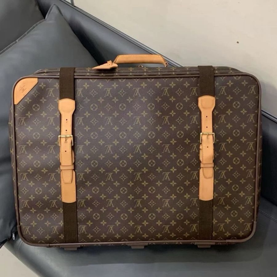 Louis Vuitton XL Monogram Satellite 70 行李箱 Trunk Luggage-0