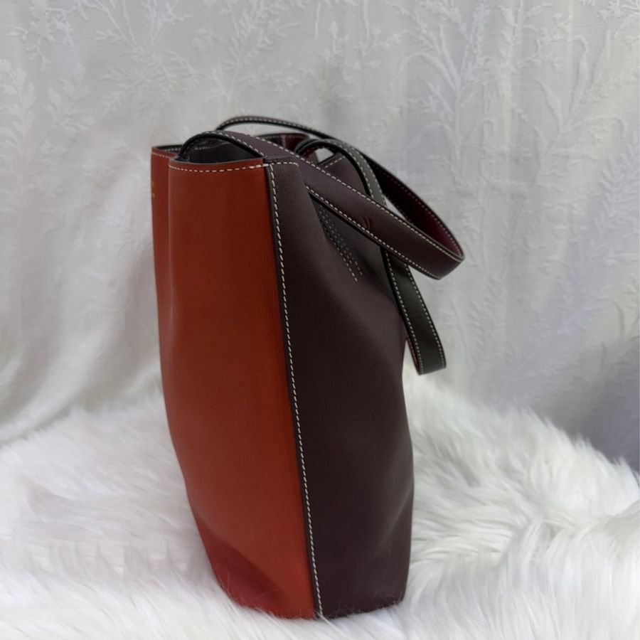 Hermès Double Sens Tote bag in 4 Color Leather .-4
