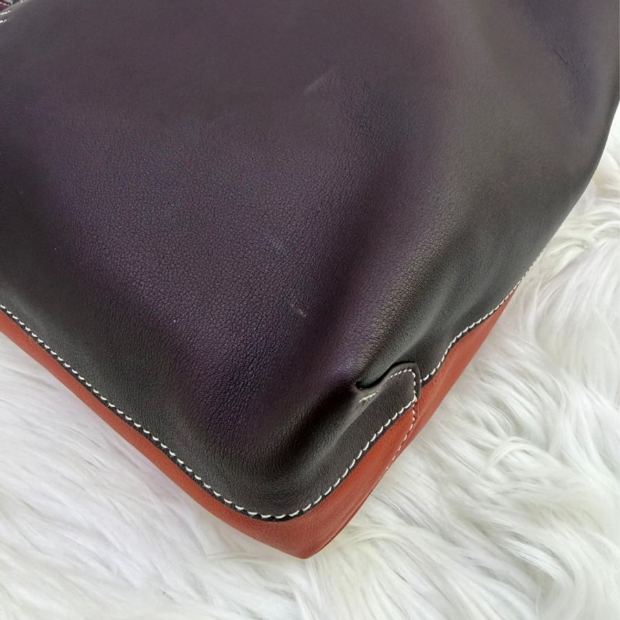 Hermès Double Sens Tote bag in 4 Color Leather .-5