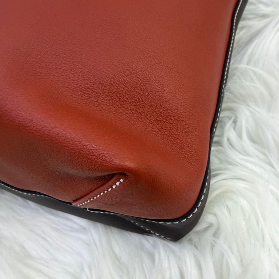 Hermès Double Sens Tote bag in 4 Color Leather .-6