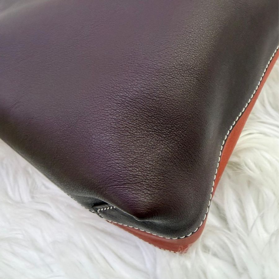 Hermès Double Sens Tote bag in 4 Color Leather .-7