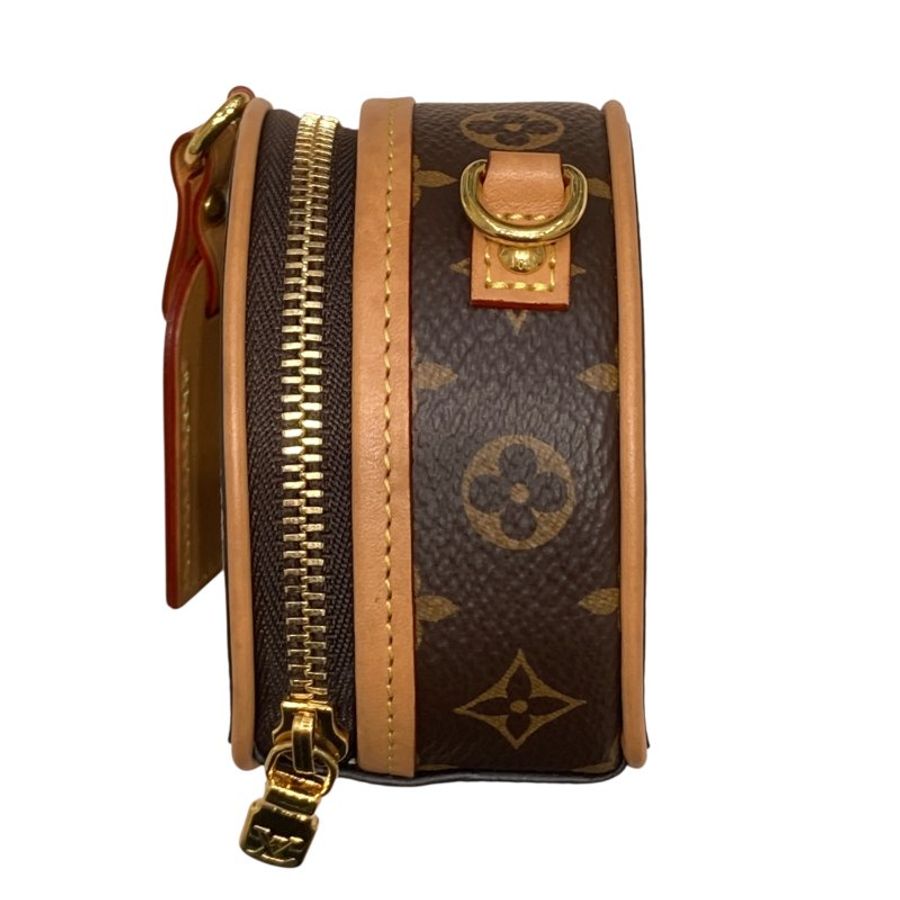 LOUIS VUITTON 路易威登 M68570 BOITE CHAPEAU MINI PVC帆布 肩背包 棕色老花-3