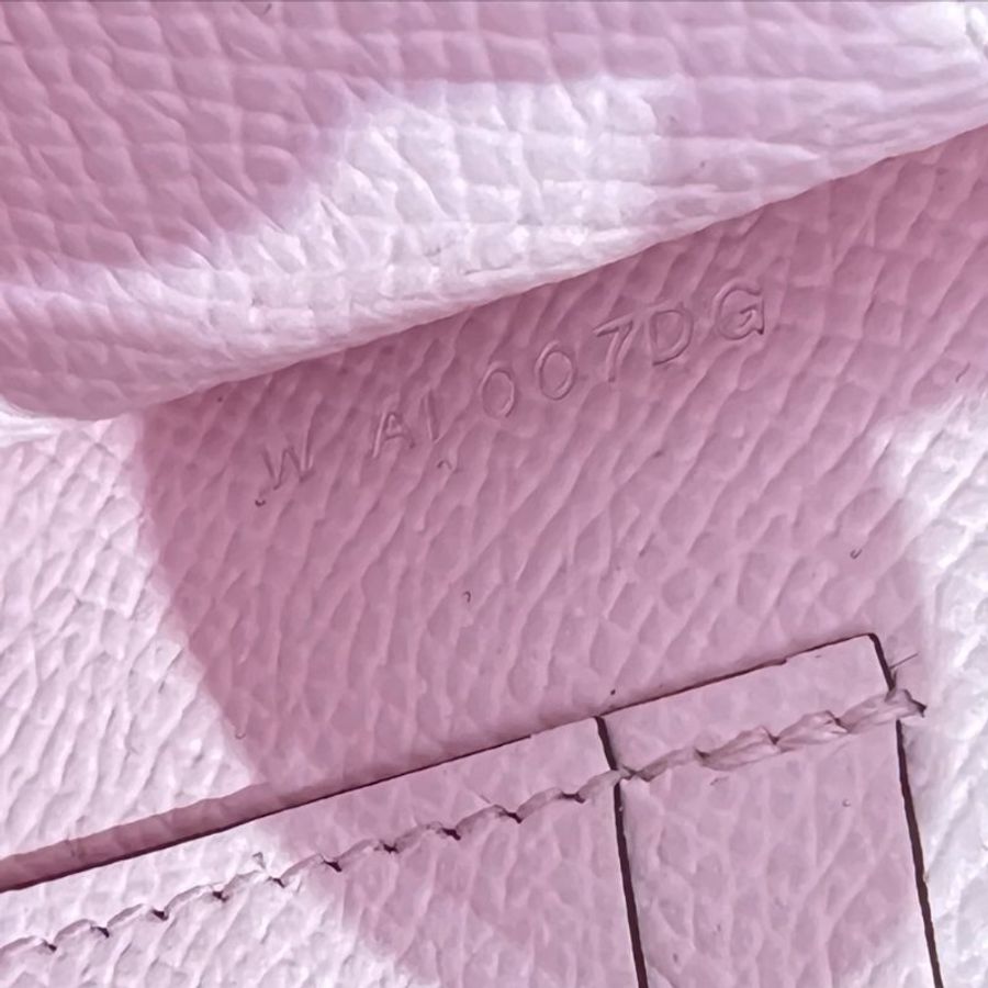 Hermès Chaine D'Ancre To Go 長夾|櫻花粉 銀扣 W刻 Epsom皮 全新未使用|愛馬仕小牛皮精品皮夾-9