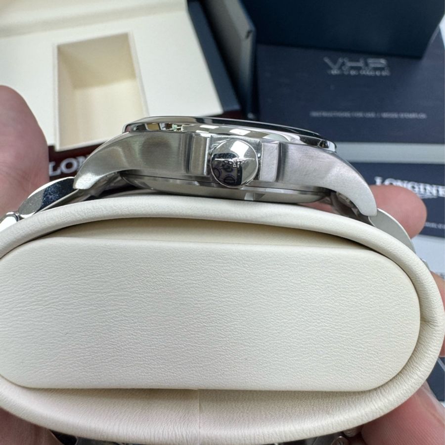 Longines 浪琴錶 高精準石英 黑色面盤 瑞士錶-1