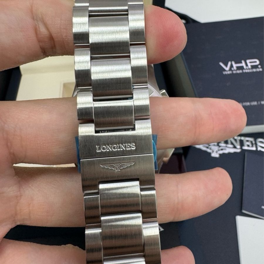 Longines 浪琴錶 高精準石英 黑色面盤 瑞士錶-7