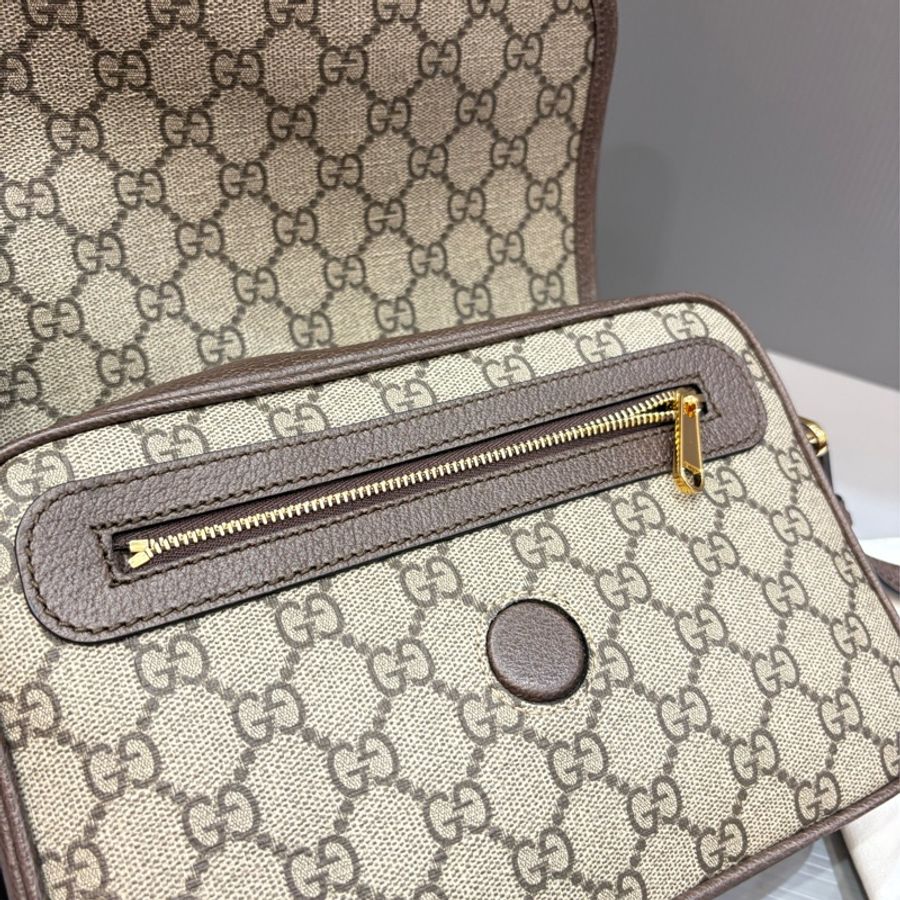 離櫃99新 Gucci 新款二合一多用途郵差包-3