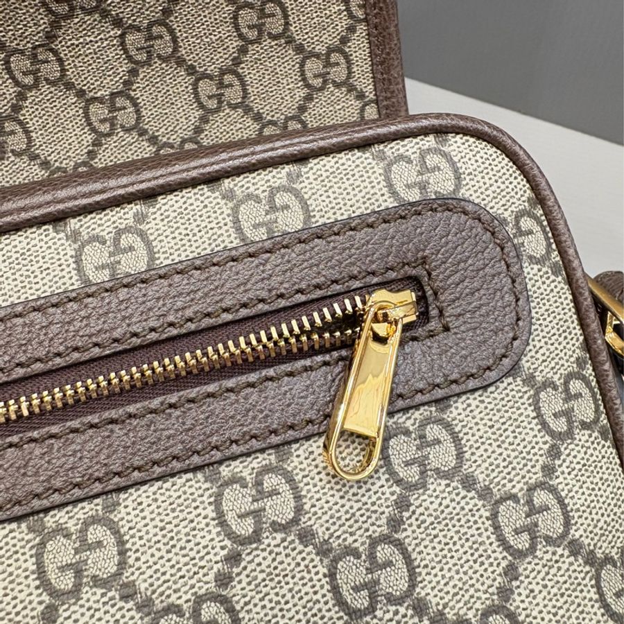 離櫃99新 Gucci 新款二合一多用途郵差包-12