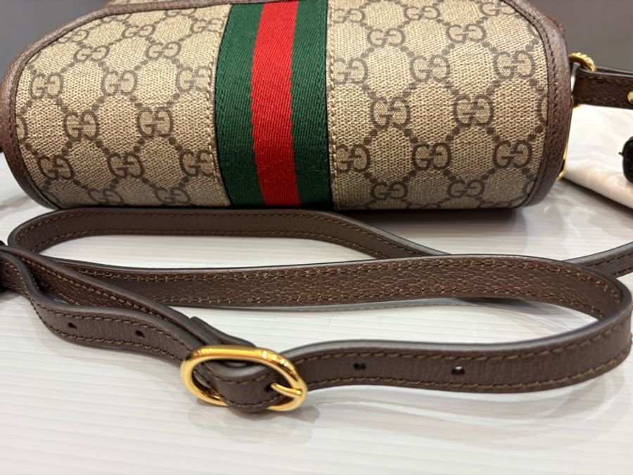 離櫃99新 Gucci 新款二合一多用途郵差包-18