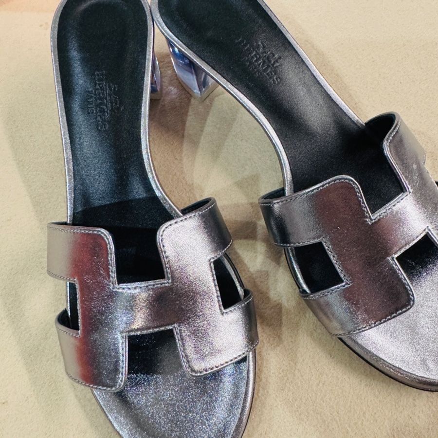 Hermès 全新愛馬仕的Oran 涼鞋、跟鞋35號-0
