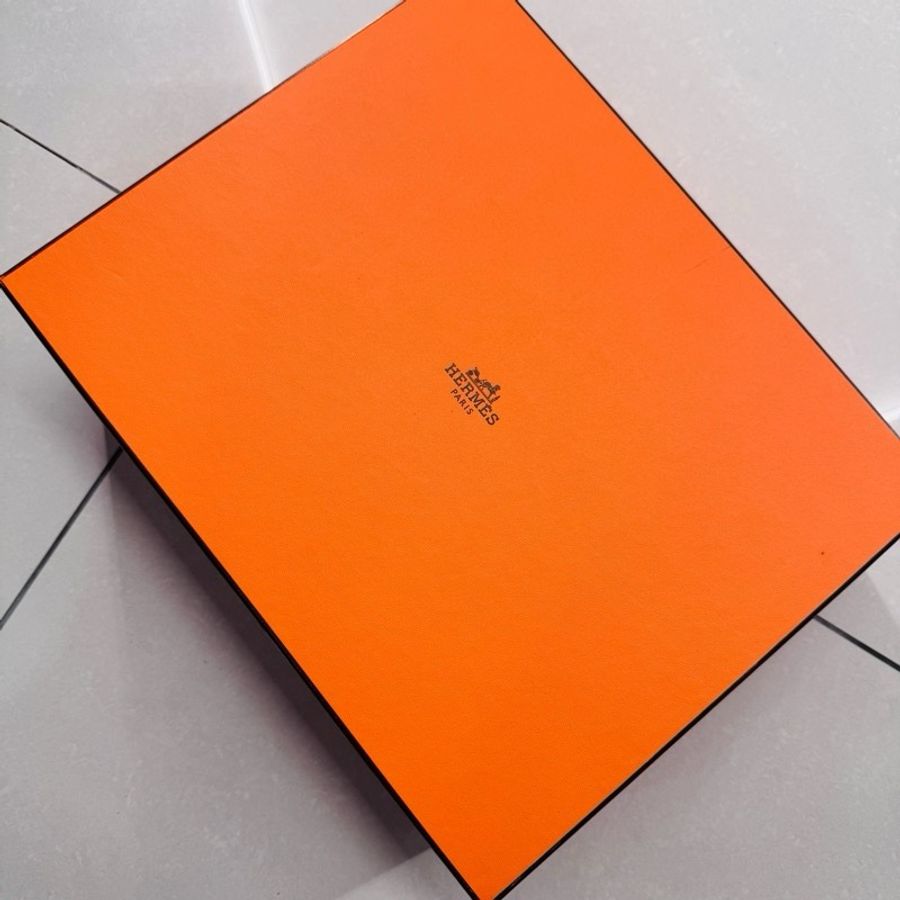 愛馬仕(Hermès) 全新 Eze 30 山羊絨面革涼鞋/厚底鞋36號-4