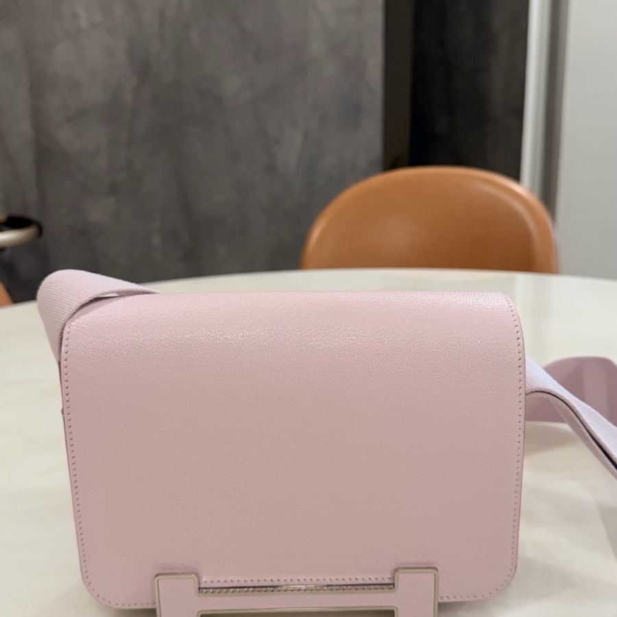 💜 Hermes Geta 木屐包 錦葵紫 最親民的夢幻包 💜-1