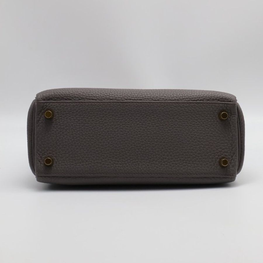 HERMES Kelly 25 - 錫器灰金 Z-4