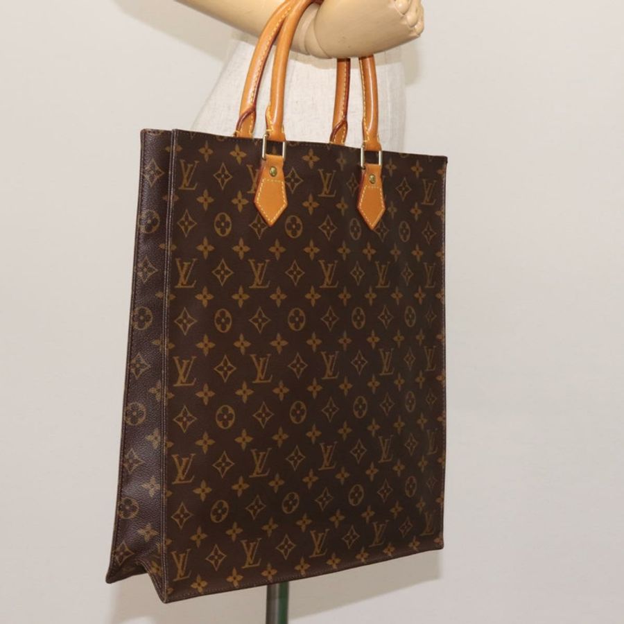 【日本直送】路易威登 Monogram Sac Plat 手提包 M51140 LV 正品 MY201-22