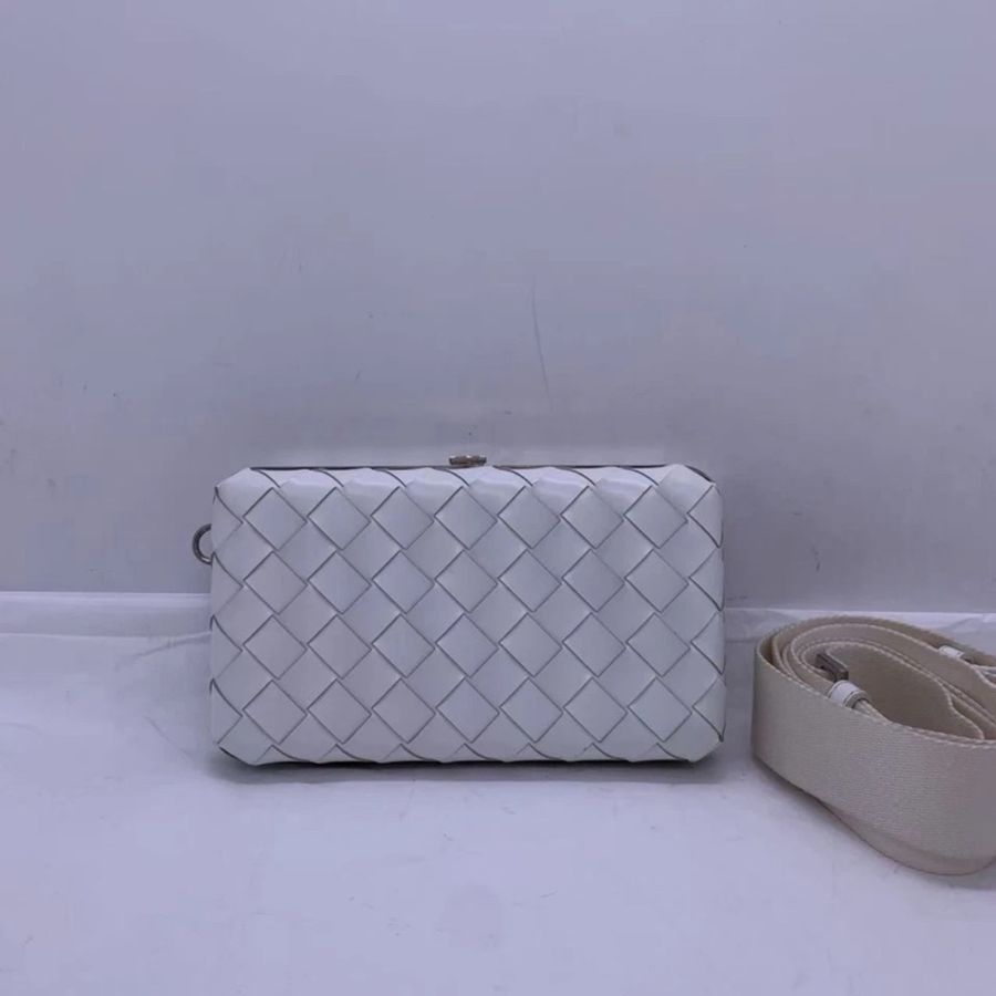 BOTTEGA VENETA Spazzolato Intrecciato 零錢包 斜挎包-0