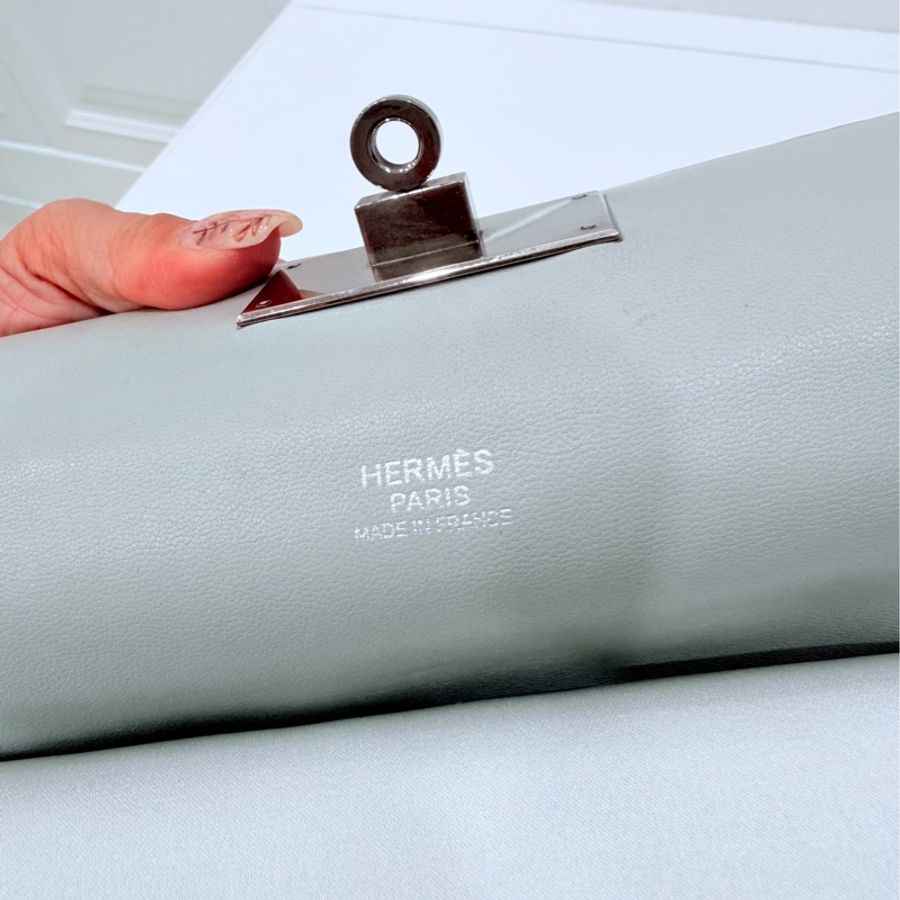 hermes 愛馬仕 tool box 26 灰白 手提包 側背包 斜背包 肩背包-19