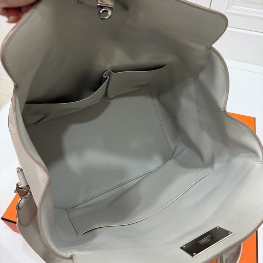 hermes 愛馬仕 tool box 26 灰白 手提包 側背包 斜背包 肩背包-20