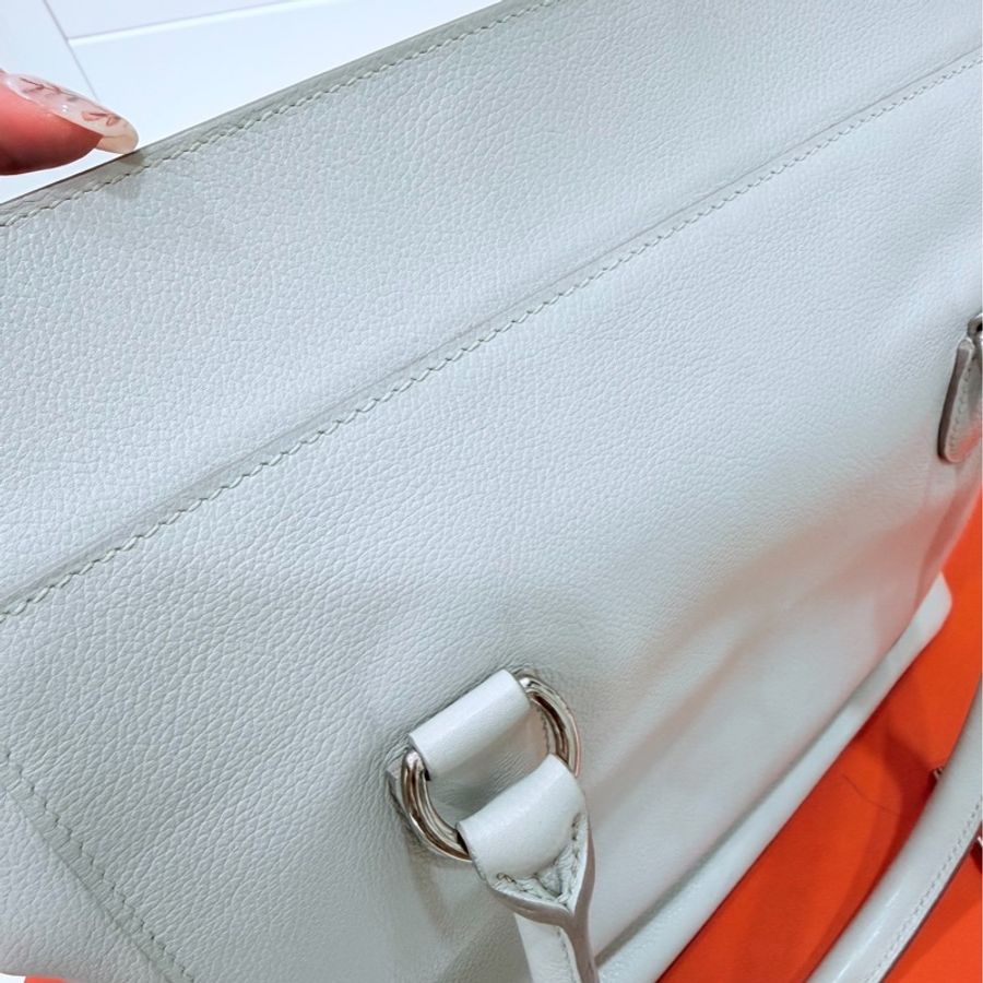 hermes 愛馬仕 tool box 26 灰白 手提包 側背包 斜背包 肩背包-28