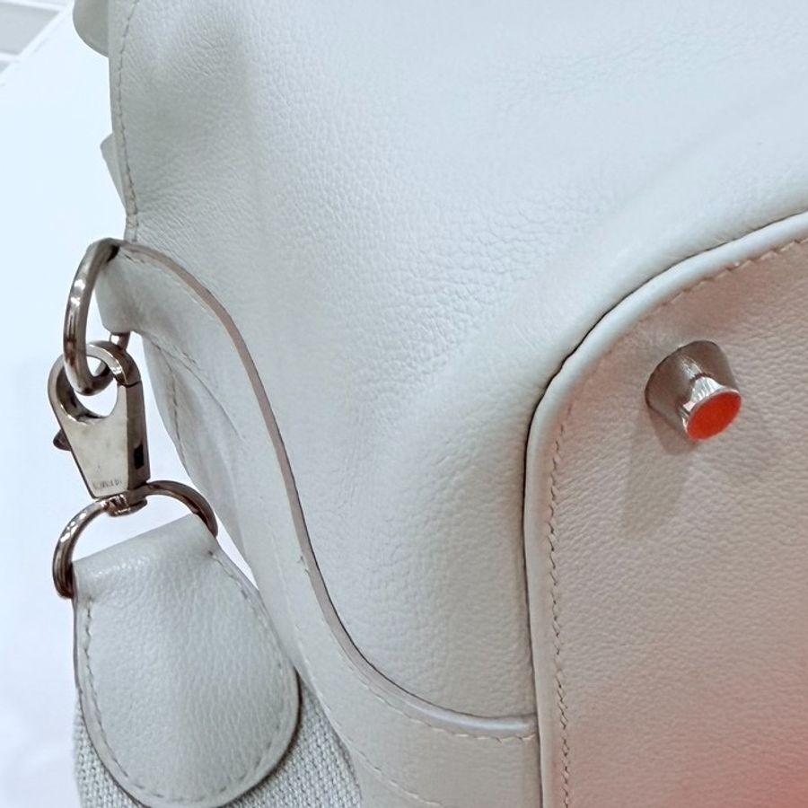 hermes 愛馬仕 tool box 26 灰白 手提包 側背包 斜背包 肩背包-41