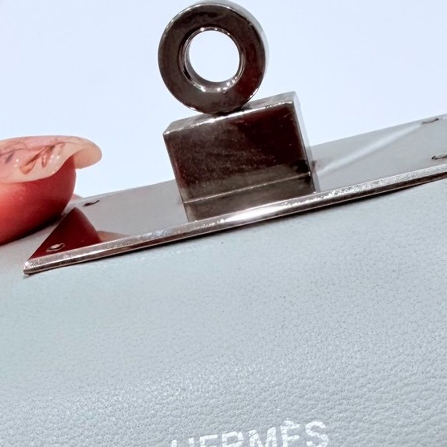 hermes 愛馬仕 tool box 26 灰白 手提包 側背包 斜背包 肩背包-48