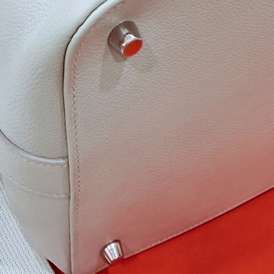 hermes 愛馬仕 tool box 26 灰白 手提包 側背包 斜背包 肩背包-51