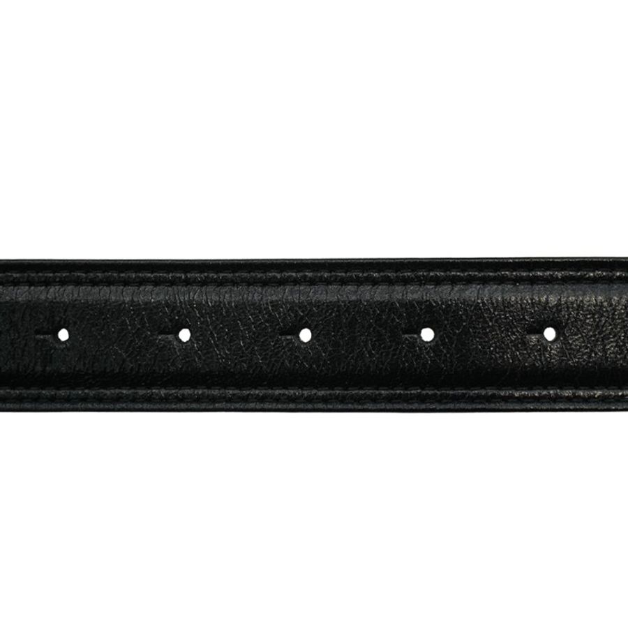 Balenciaga 牛皮品牌logo金釦皮帶(810728-金)-5