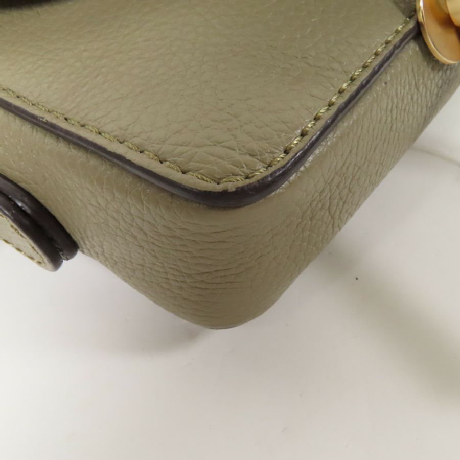 SEE BY CHLOE 【激減優惠】皮革/麂皮皮革Joan Camera Bag金扣肩背袋-4